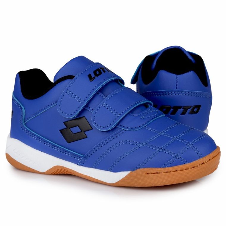 Buty sportowe chłopięce, niebieskie, Lotto