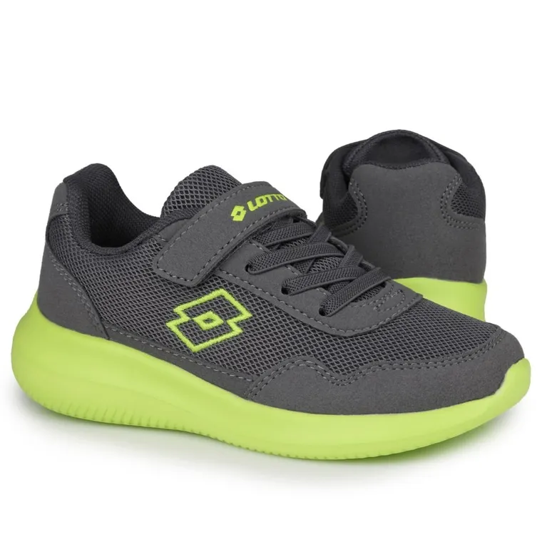 Buty sportowe chłopięce, zielone, Lotto Connect