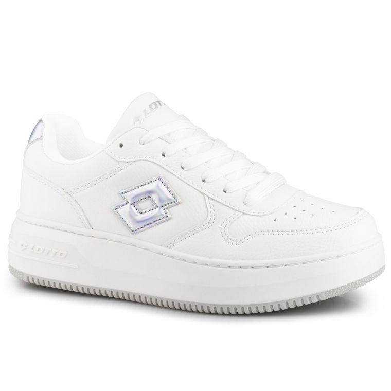 Buty sportowe damskie, białe, Lotto Toco BC