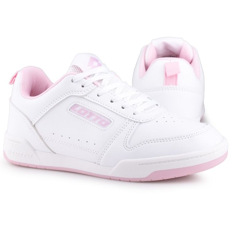 Buty sportowe damskie, białe, Lotto Toco BC