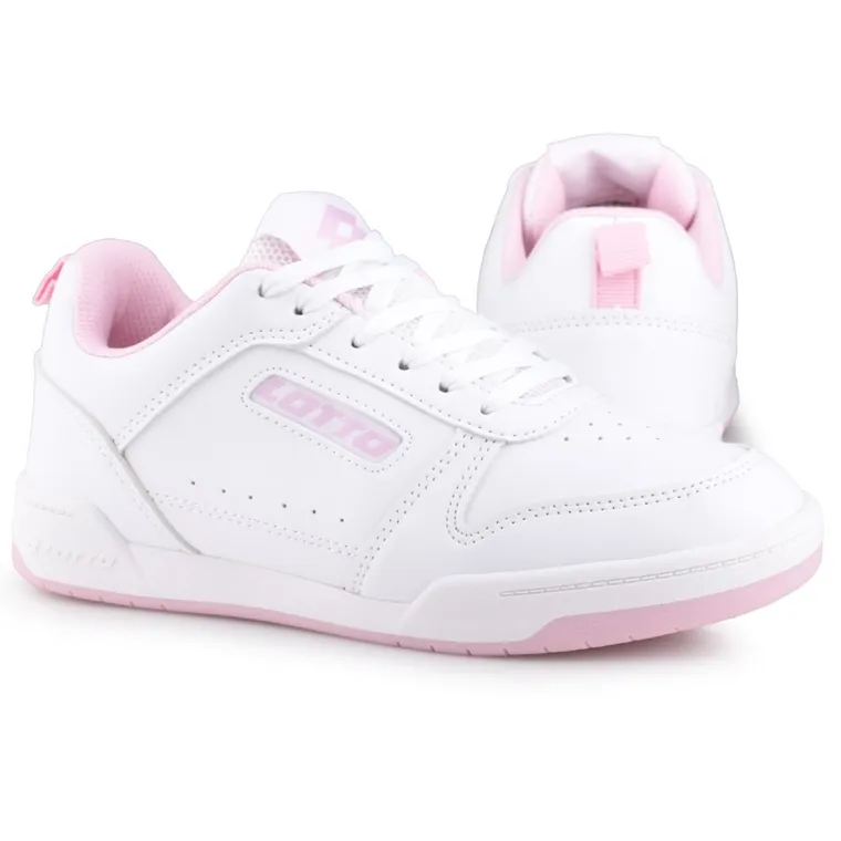 Buty sportowe damskie, białe, Lotto Toco BC