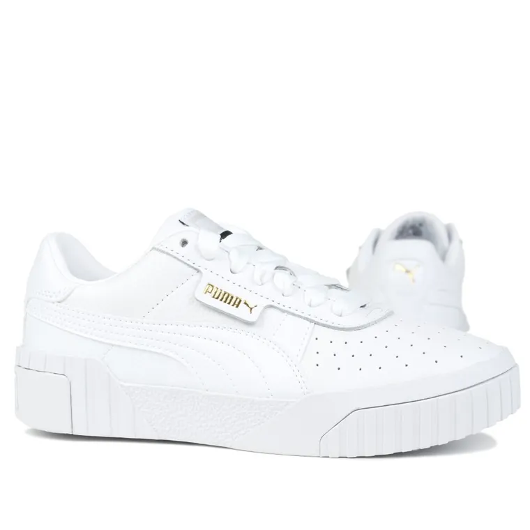 Buty sportowe damskie, białe, Puma Cali