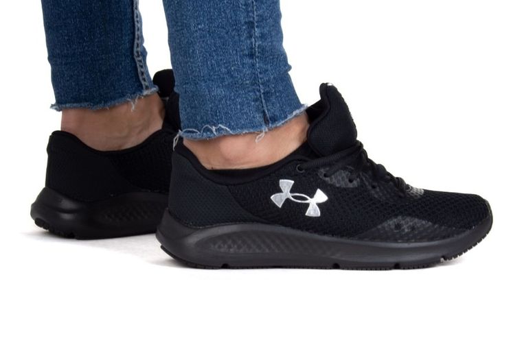 Buty sportowe damskie, czarne, Under Armour