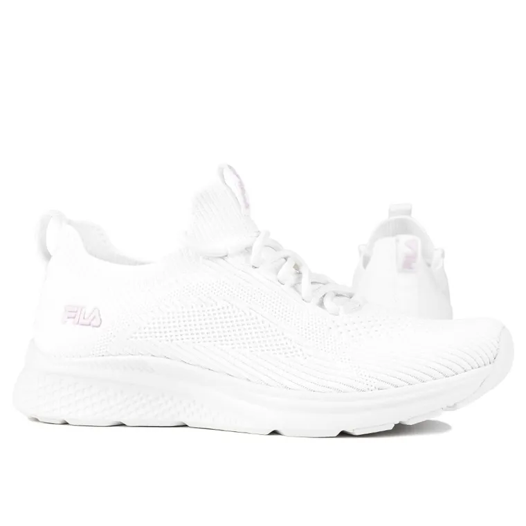 Buty sportowe damskie, do biegania, białe, Fila Run It