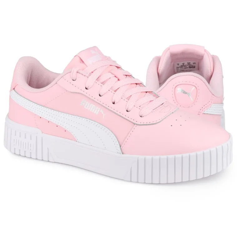 Buty sportowe damskie, różowe, Puma Carina 2.0