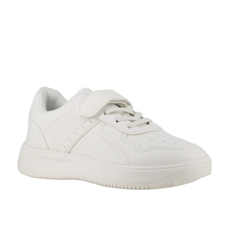 Buty sportowe dziecięce, białe, Cortina