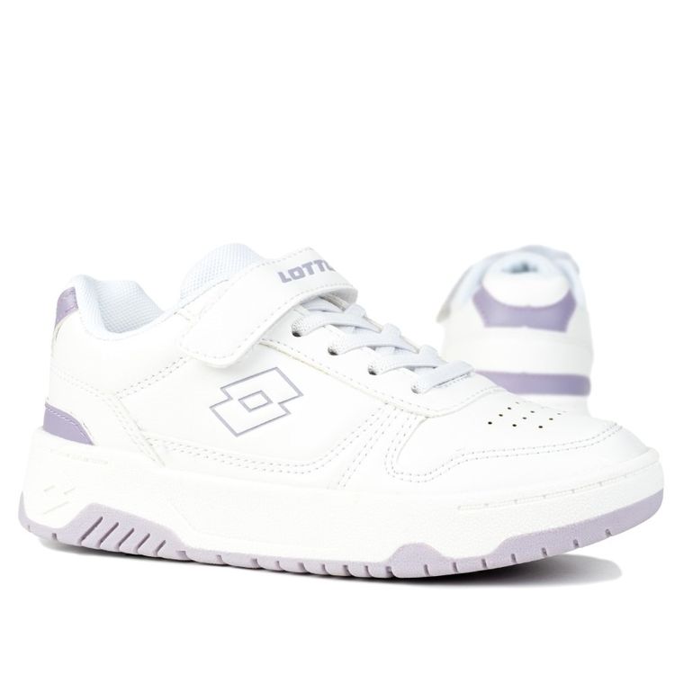 Buty sportowe dziecięce, białe, Lotto Groovin