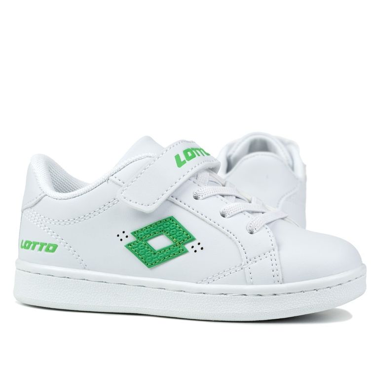 Buty sportowe dziecięce, białe, Lotto Jambol