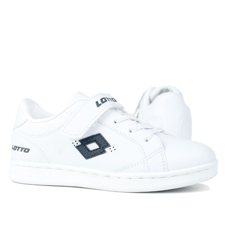Buty sportowe dziecięce, białe, Lotto Jambol K