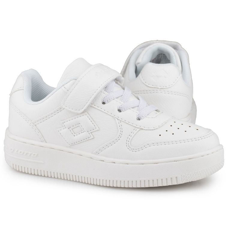 Buty sportowe dziecięce, białe, Lotto Paliot OC K