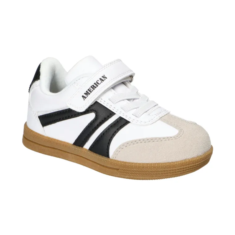 Buty sportowe dziecięce, białe, skórzana wkładka, American Club