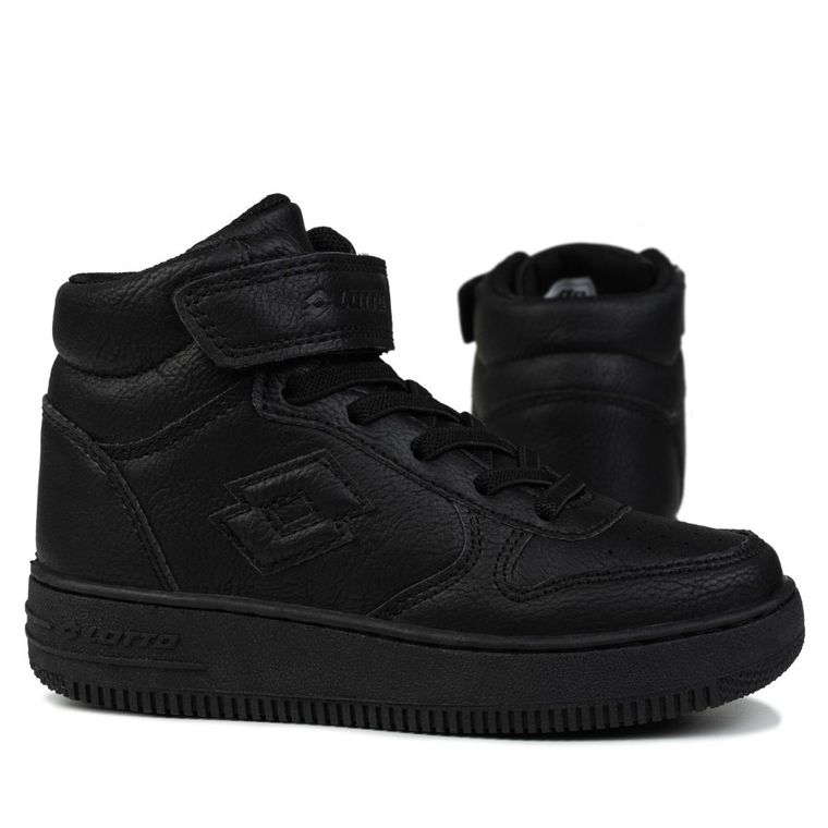 Buty sportowe dziecięce, czarne, Lotto Paliot Mid OC