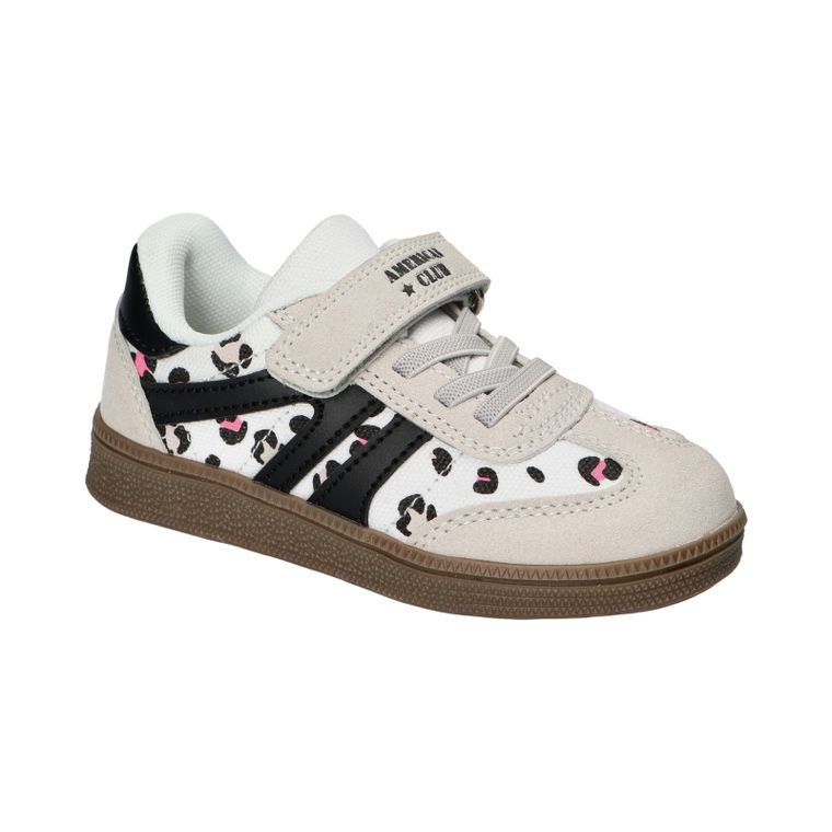 Buty sportowe dziewczęce, beżowe, American Club