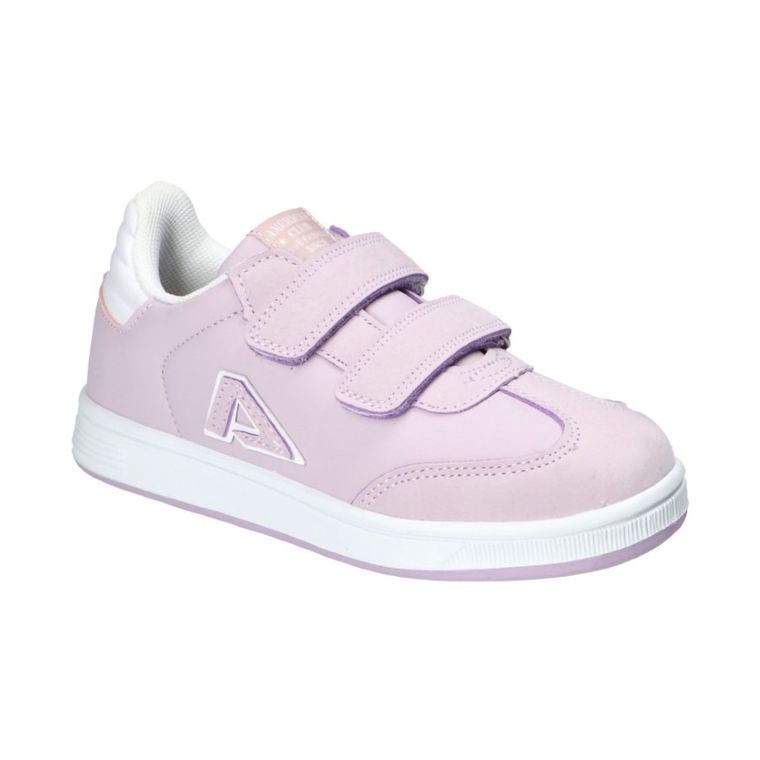 Buty sportowe dziewczęce, fioletowe, American Club