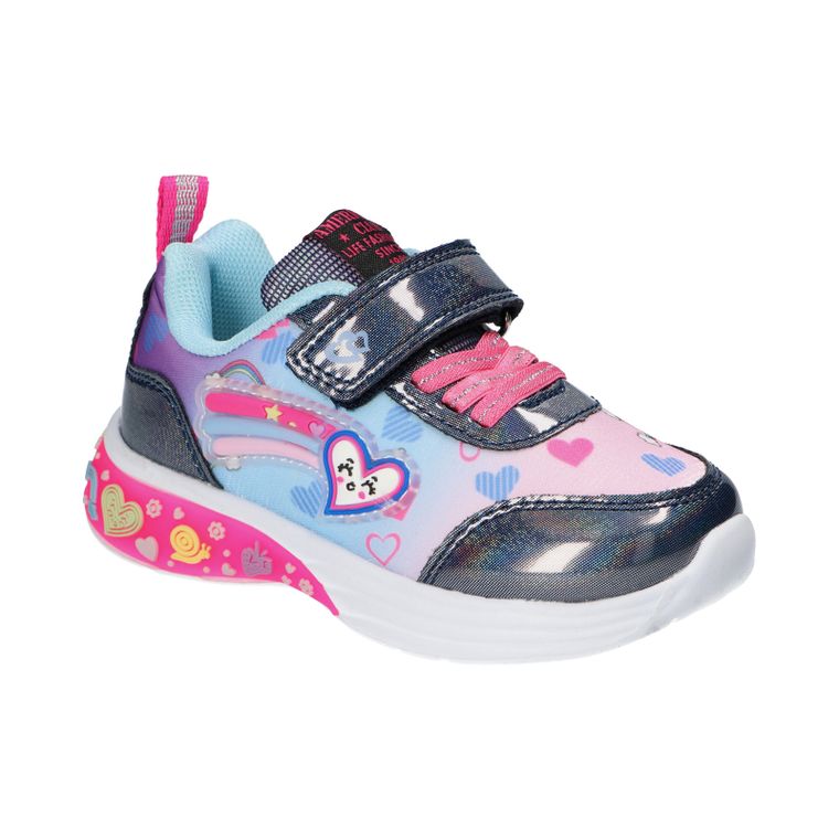 Buty sportowe dziewczęce, różowe, American Club