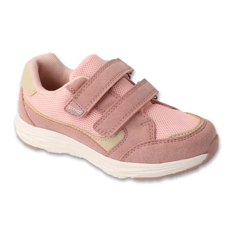 Buty sportowe dziewczęce, różowe, Befado