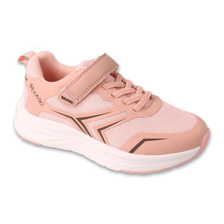Buty sportowe dziewczęce, różowe, Befado