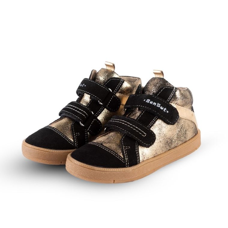 Buty sportowe dziewczęce, skórzane, mix, RenBut