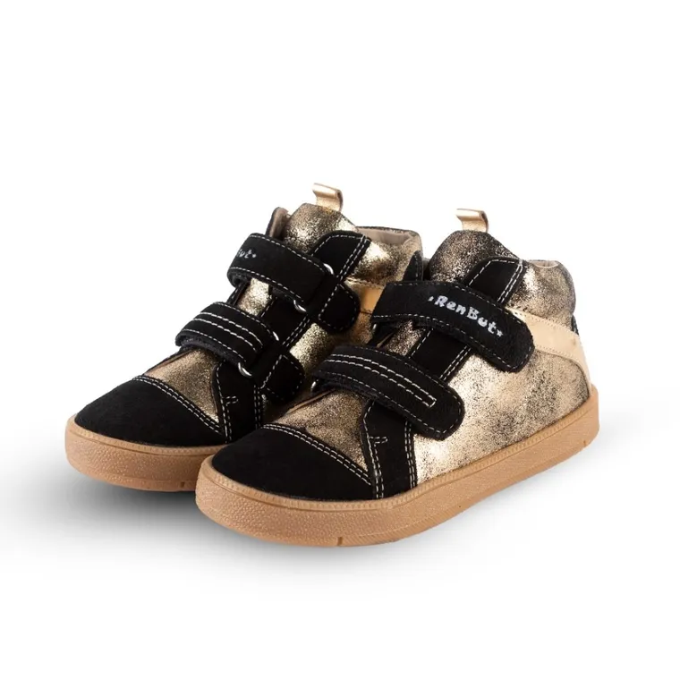 Buty sportowe dziewczęce, skórzane, mix, RenBut