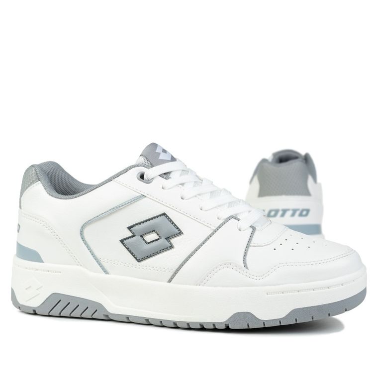 Buty sportowe męskie, białe, Lotto Boxscore