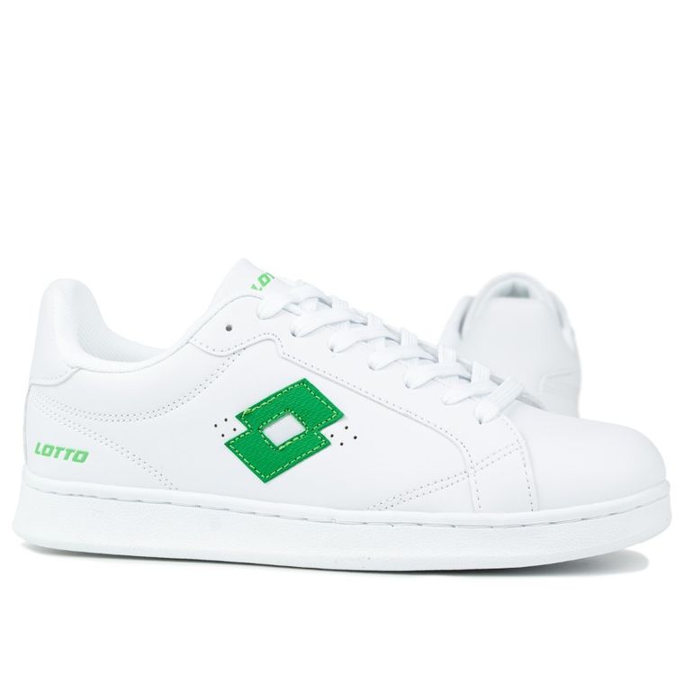 Buty sportowe męskie, białe, Lotto Jambol