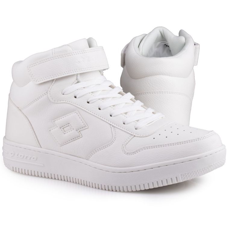 Buty sportowe męskie, białe, Lotto Paliot
