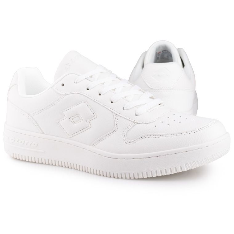 Buty sportowe męskie, białe, Lotto Paliot OC