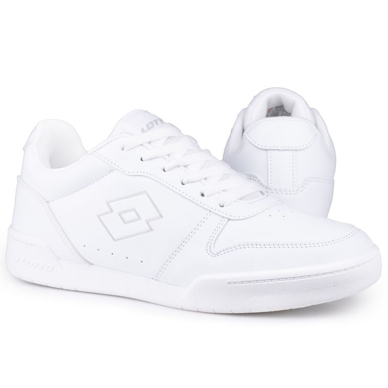 Buty sportowe męskie, białe, Lotto Titanis