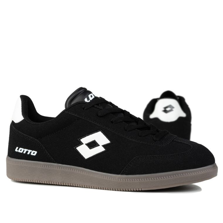 Buty sportowe męskie, czarne, Lotto Vintal