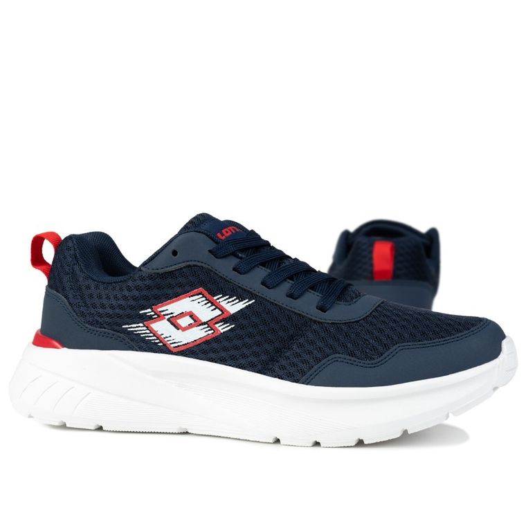 Buty sportowe męskie, do biegania, niebieskie, Lotto Dynativ