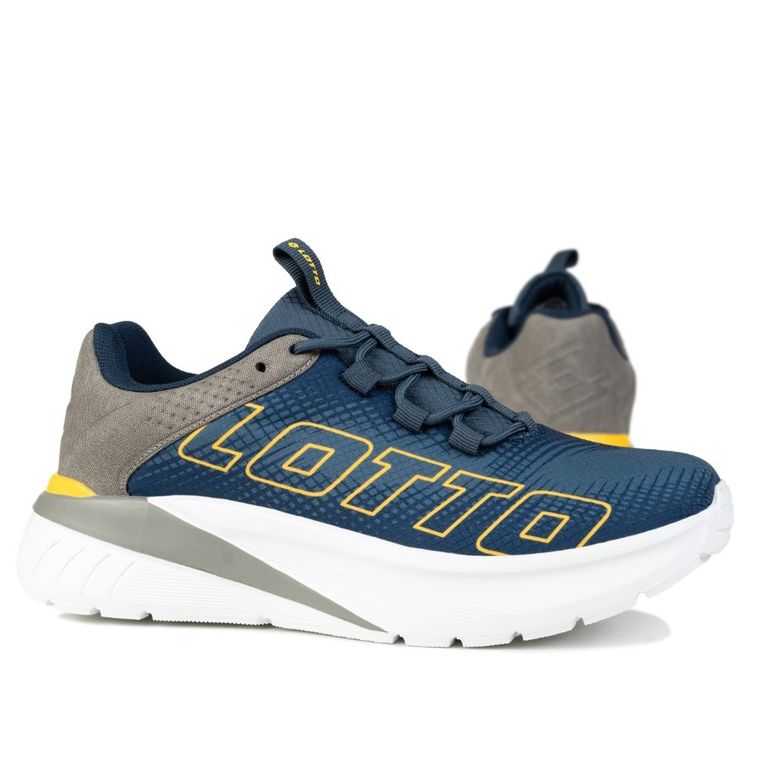Buty sportowe męskie, niebieskie, Lotto Vitalitiv