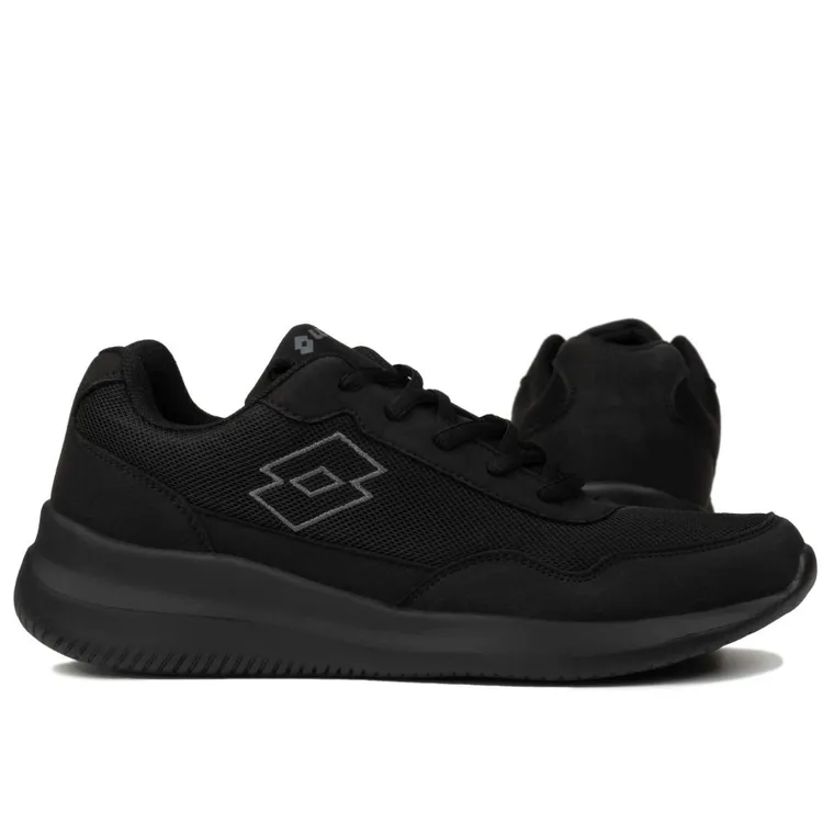 Buty sportowe, unisex, czarne, Lotto Connect OC