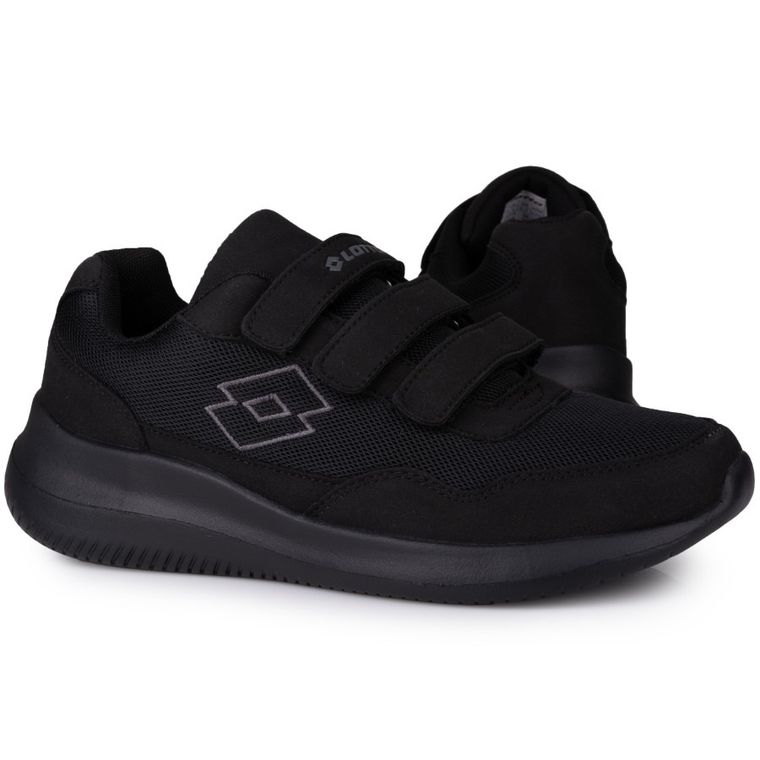 Buty sportowe, unisex, czarne, Lotto Connect VL OC