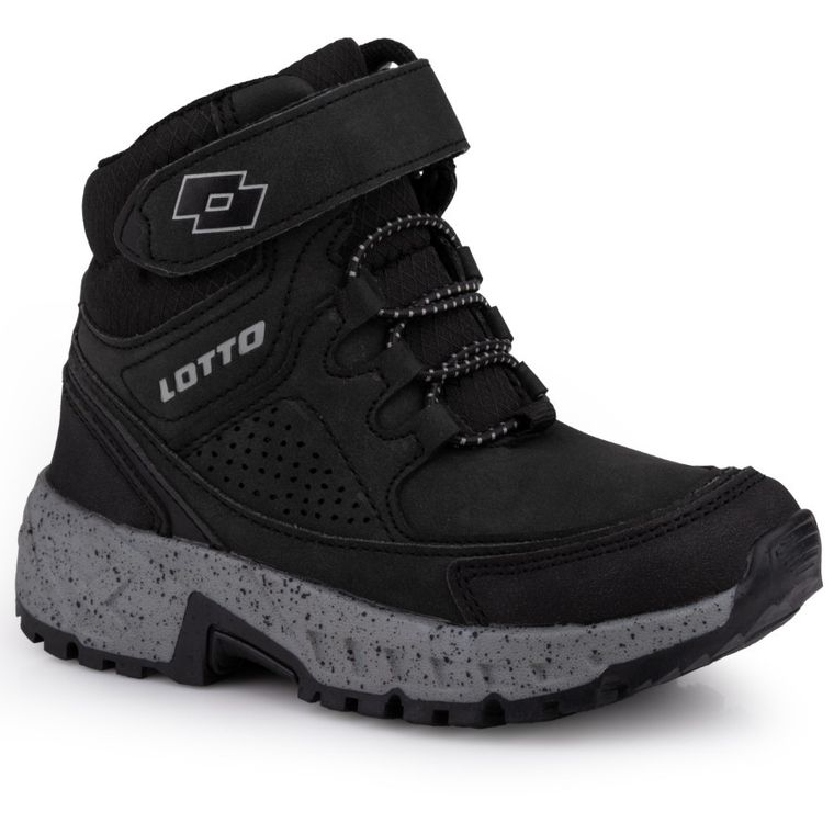 Buty zimowe chłopięce, czarne, Lotto