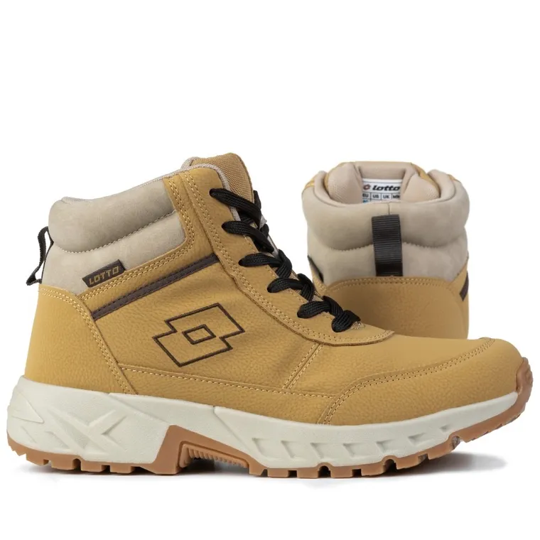 Buty zimowe, unisex, beżowe, Lotto