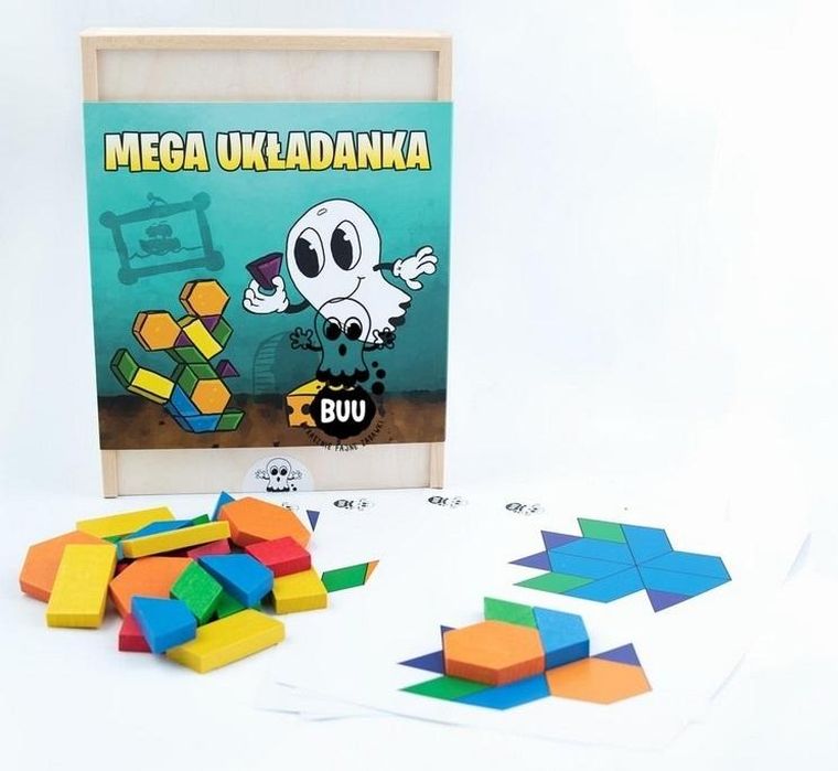 Buu, Mega układanka, zabawka drewniana