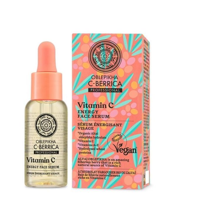 C-Berrica Oblepikha professional, energizujące serum do twarzy vitamin C, 30 ml