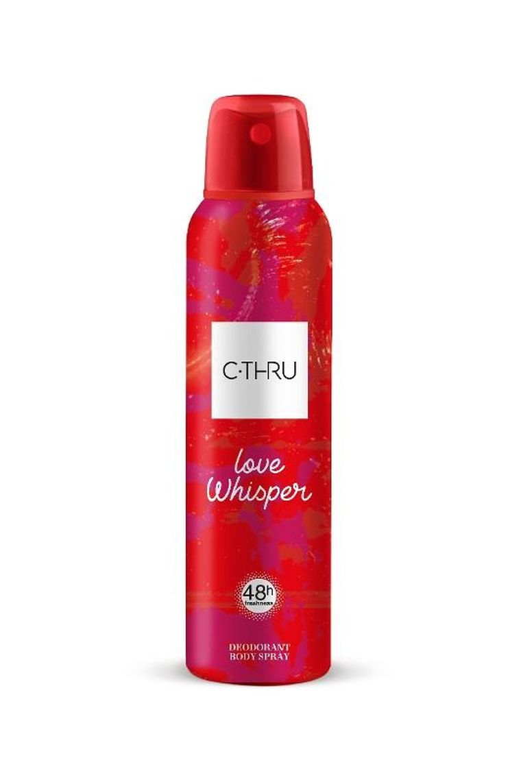 C-thru, love whisper, dezodorant, spray 48h, 150 ml