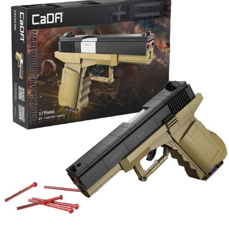 Cada, 17 Pistol, 5 naboi, 338 elementów