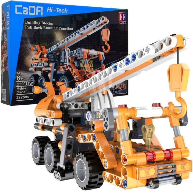 Cada, ciężarówka, dźwig, 272 elementów