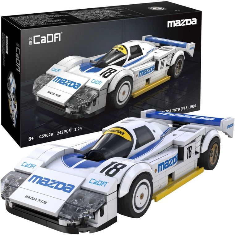 Cada, Mazda 787B, pojazd, klocki konstrukcyjne, 242 elementy