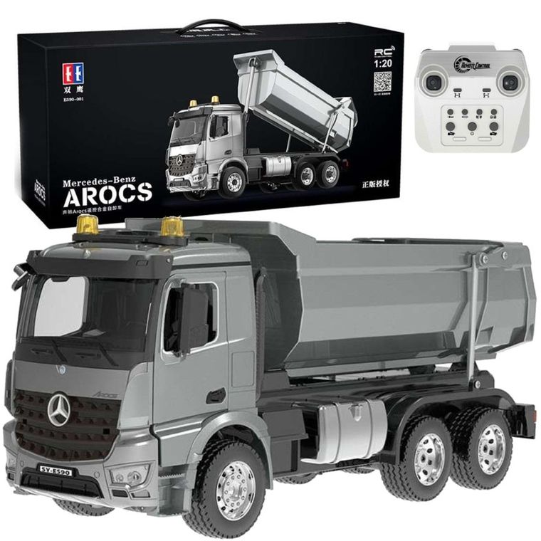 Cada, Mercedes Benz Arocs, pojazd zdalnie sterowany, wywrotka, 1:20