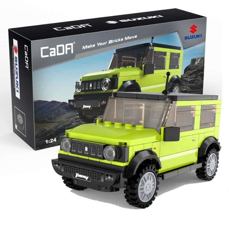 Cada, Suzuki Jimny, klocki konstrukcyjne, pojazd, 1:24, 192 elementy