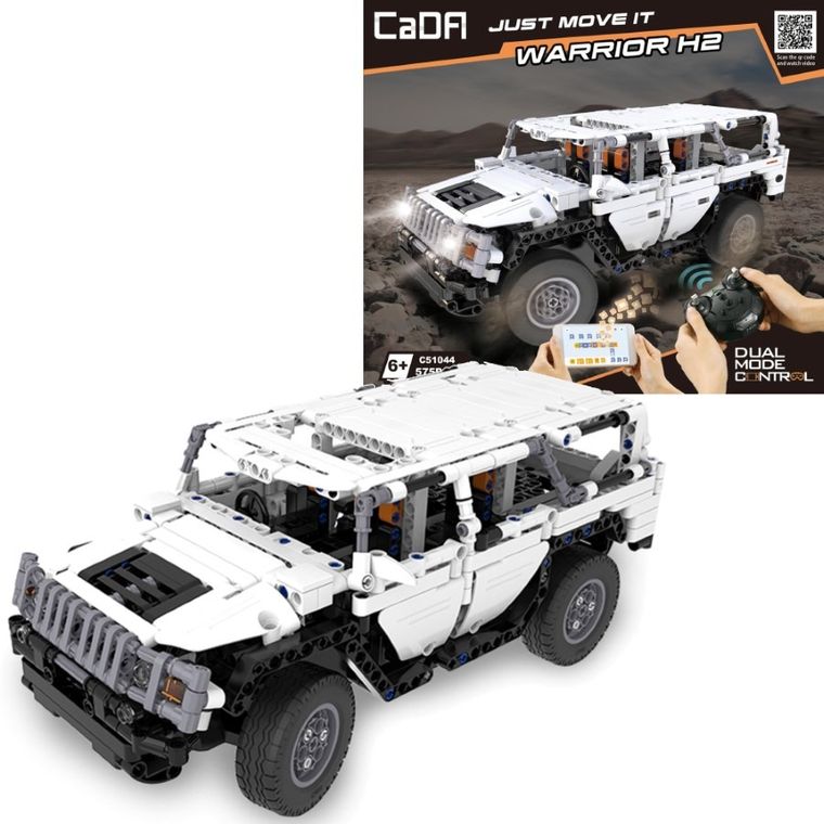Cada, Warrior H2 dual mode control, pojazd zdalnie sterowany, 575 elementów