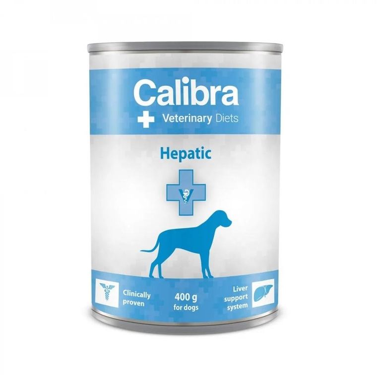 Calibra, Veterinary Diet Dog, Hepatic, karma dla psa, 400g