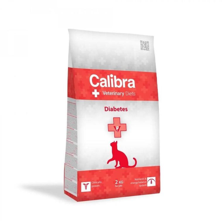 Calibra, Veterinary Diets, Diabetes, sucha karma dla kotów, 2 kg