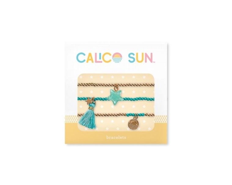 Calico Sun, Sophia, zestaw bransoletek, gwiazdka, 3 szt.