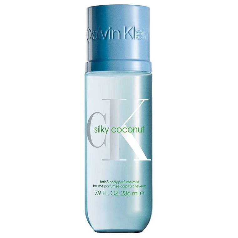 Calvin Klein, CK Silky Coconut, mgiełka do ciała i włosów, 236 ml