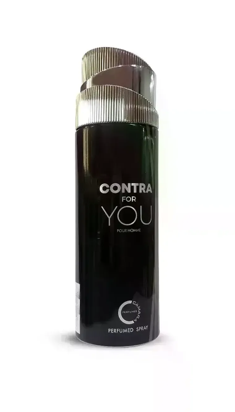 Camara, Contra For You Pour Homme, dezodorant w sprayu, 200 ml