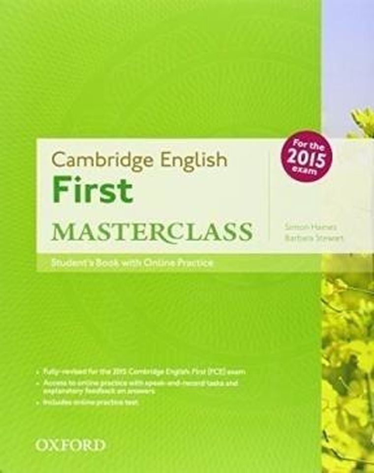 Cambridge English. First Masterclass. Student's Book with Online Practice